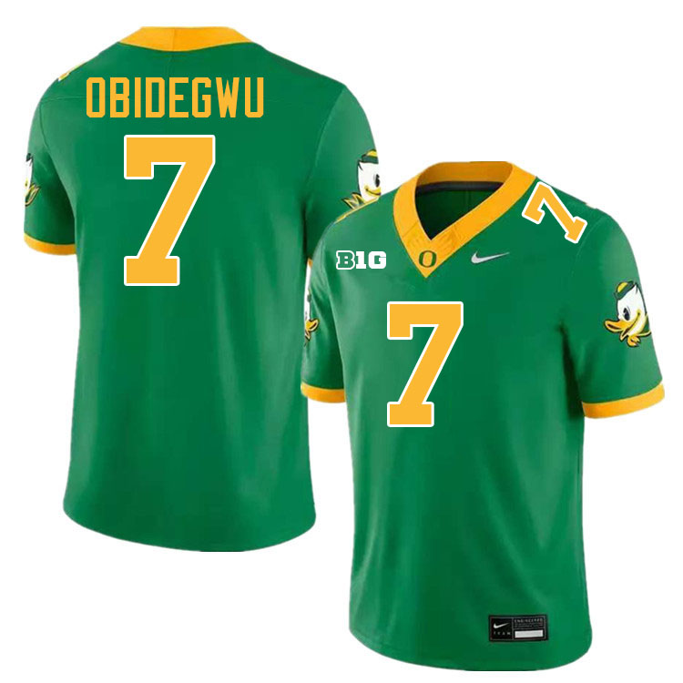 Ify Obidegwu Oregon Jersey,Oregon Ducks Football Uniforms,Jerseys Youth-Green